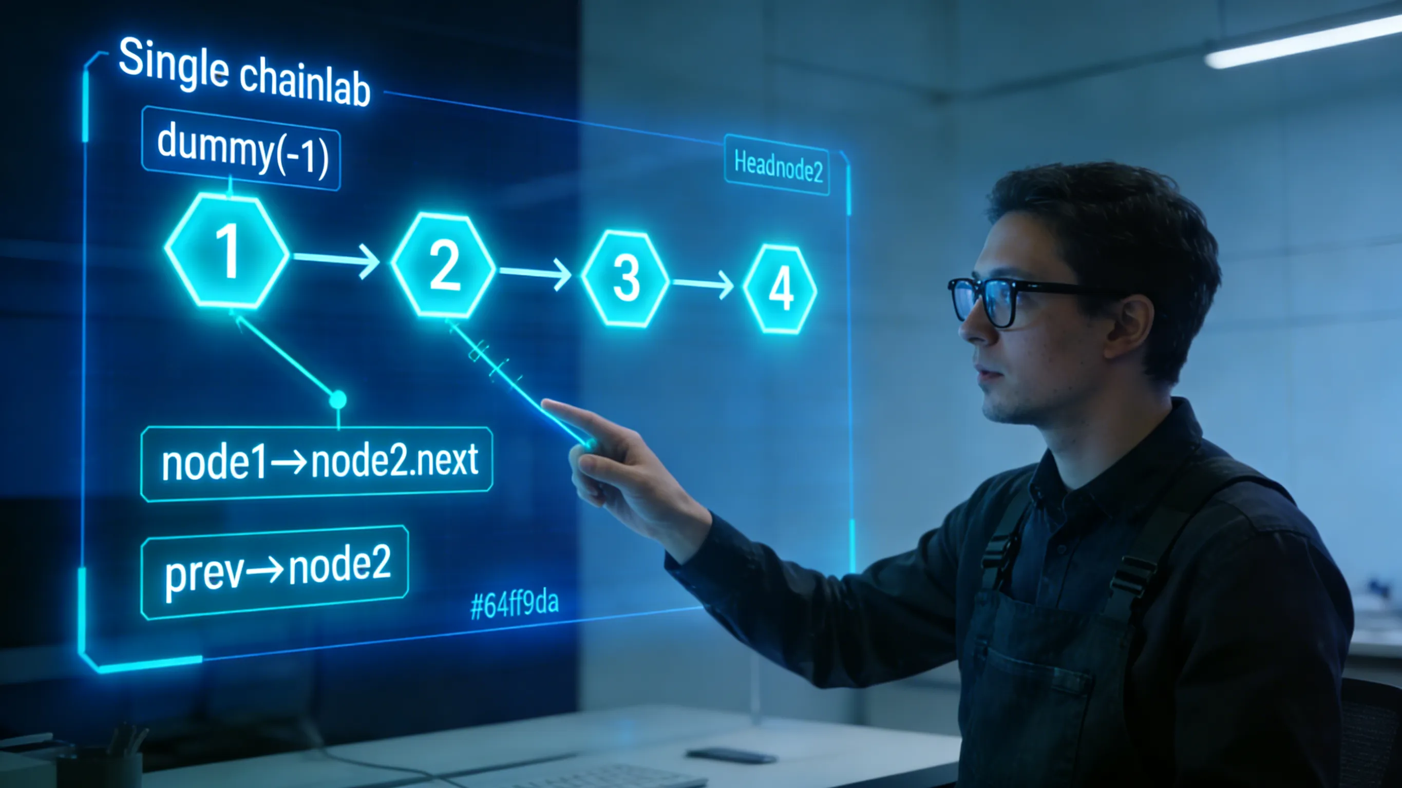 LeetCode 24. 两两交换链表中的节点 | 迭代 + 递归双解法全解析