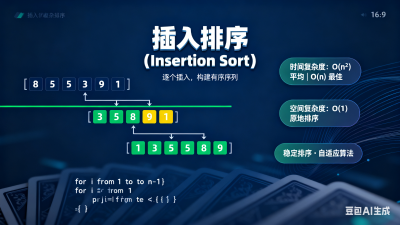 插入排序：原理、实现与性能优化的深度解析